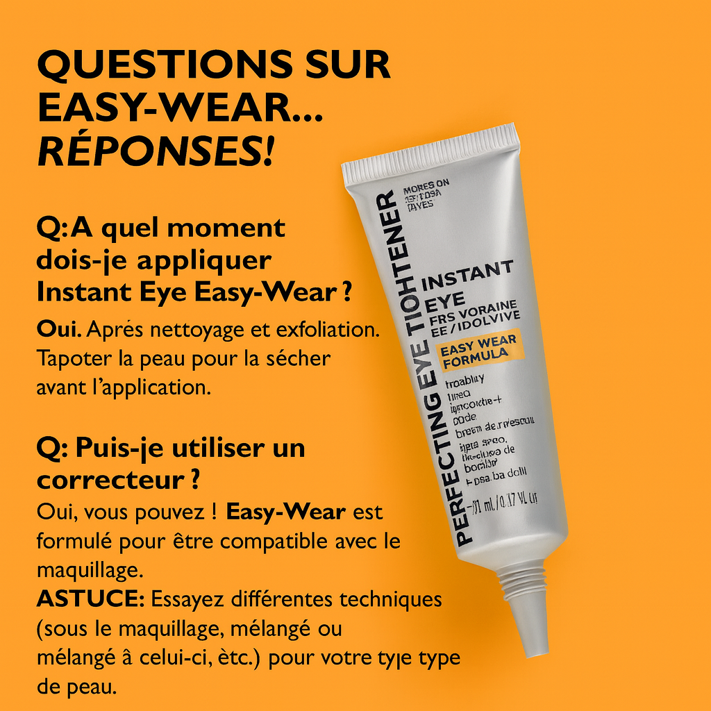 مشد فوري للعينين تكنولوجيا مريحة وسهلة الارتداء