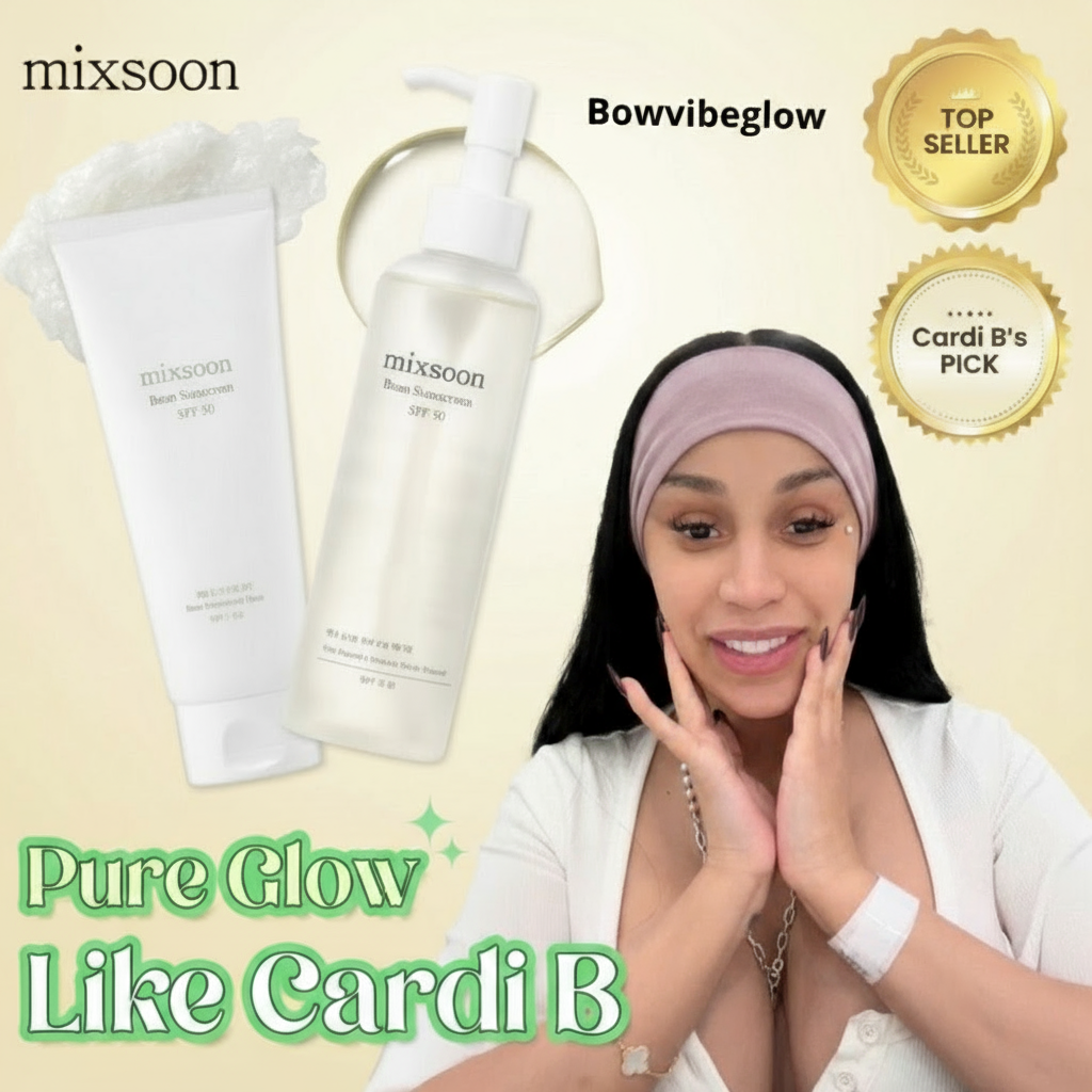 طقم روتين حبوب Mixsoon 3 في 1 – ينظف، يصلح ويضيء