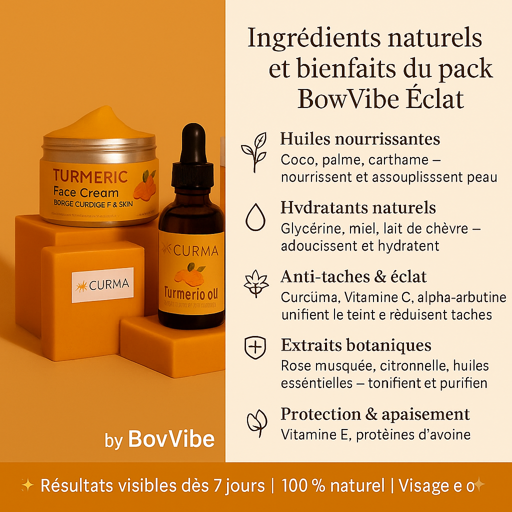 Pack Bowvibe Éclat Naturel Visage & Corps